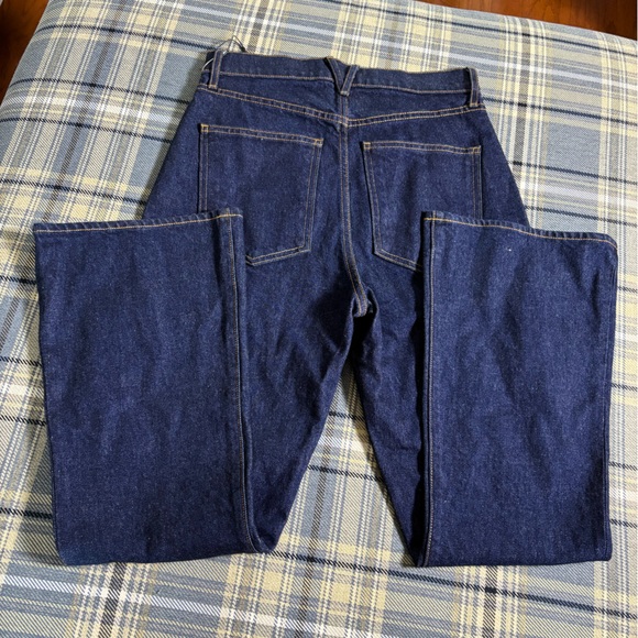 NWT veronica beard carson high rise ankle flare jeans indigo rinse size 28 - Picture 9 of 11